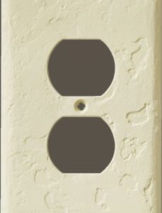Hand Trowel Two Outlet Plate