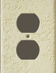 Knock-Down Two Outlet Plate