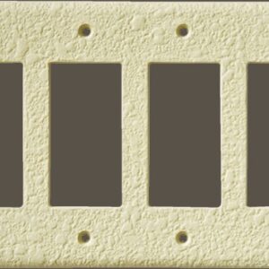 Orange Peel Four Rocker Plate