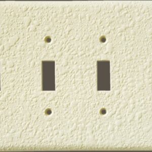 Orange Peel Four Toggle Plate