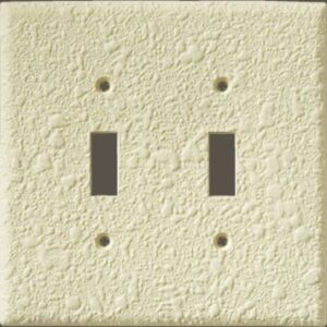 Orange Peel Two Toggle Plate
