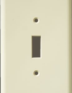 Smooth Single Toggle Plate